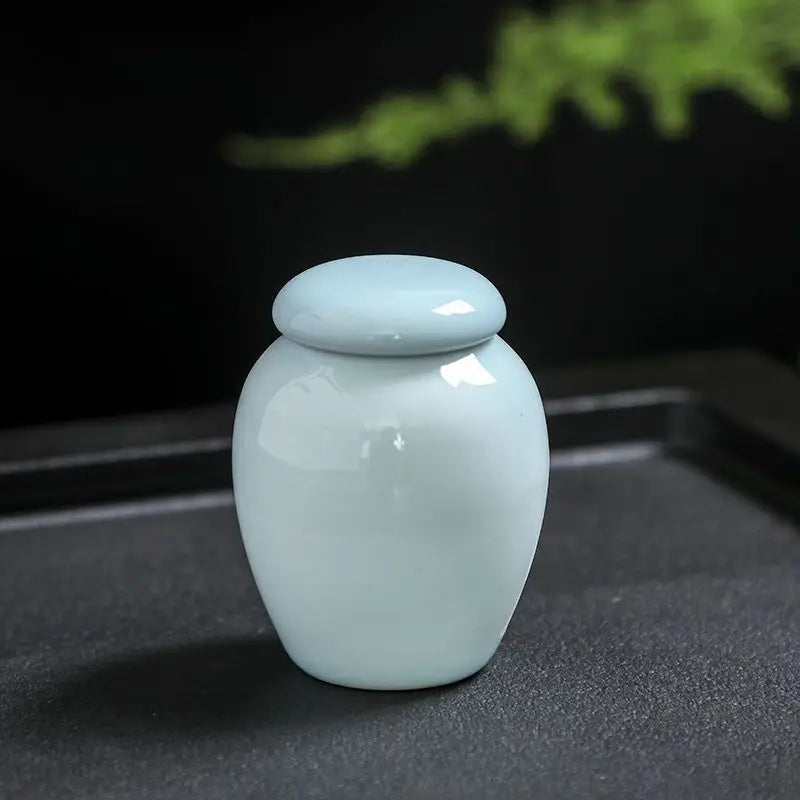 JIA GUI LUO Teaware Tea Caddies, Organizer Tea Container, Tea Jar, Canister, Storage, Coffee Storage, D031
