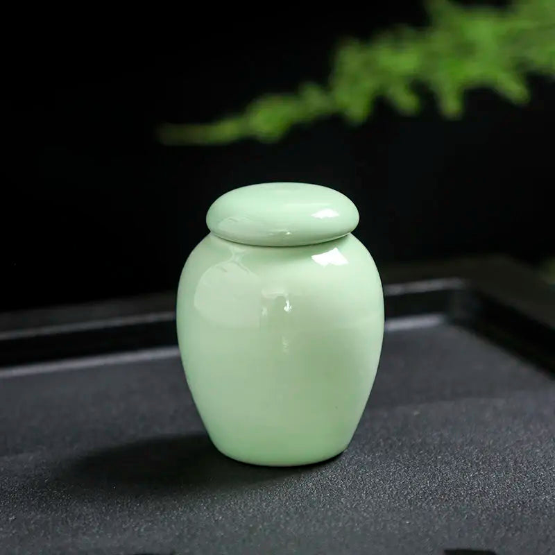 JIA GUI LUO Teaware Tea Caddies, Organizer Tea Container, Tea Jar, Canister, Storage, Coffee Storage, D031
