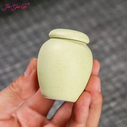 JIA GUI LUO Teaware Tea Caddies, Organizer Tea Container, Tea Jar, Canister, Storage, Coffee Storage, D031
