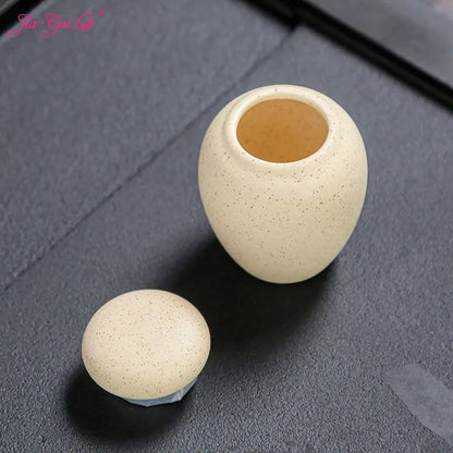 JIA GUI LUO Teaware Tea Caddies, Organizer Tea Container, Tea Jar, Canister, Storage, Coffee Storage, D031