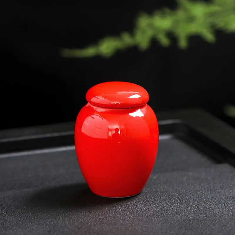 JIA GUI LUO Teaware Tea Caddies, Organizer Tea Container, Tea Jar, Canister, Storage, Coffee Storage, D031