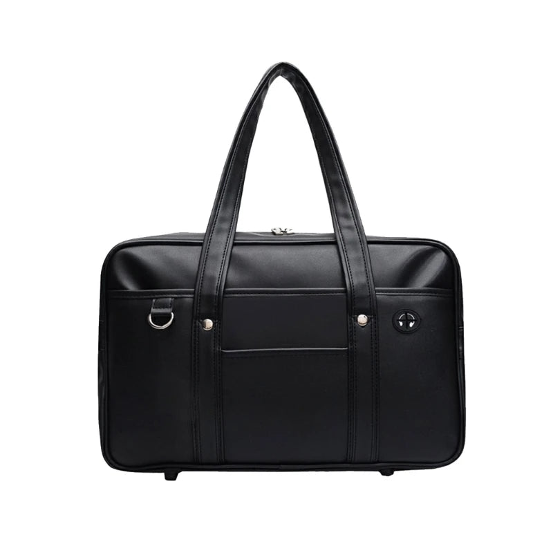 JK Uniform Inspired Handbag Lightweight Shoulder Bag for School and Library