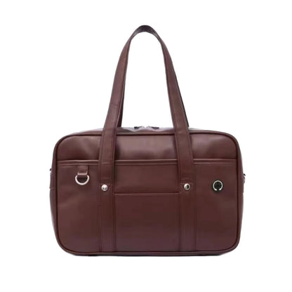 JK Uniform Inspired Handbag Lightweight Shoulder Bag for School and Library