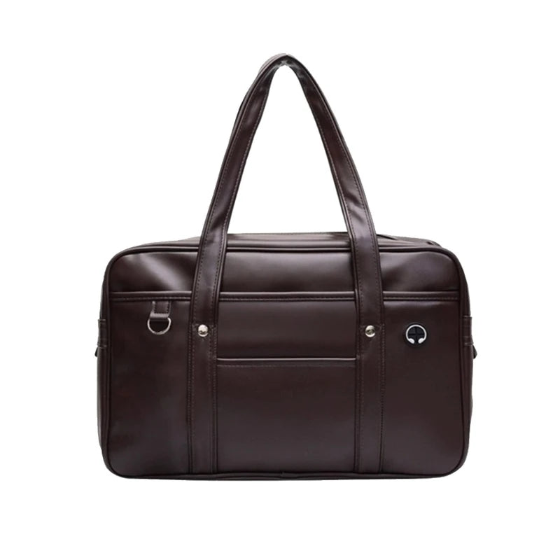 JK Uniform Inspired Handbag Lightweight Shoulder Bag for School and Library