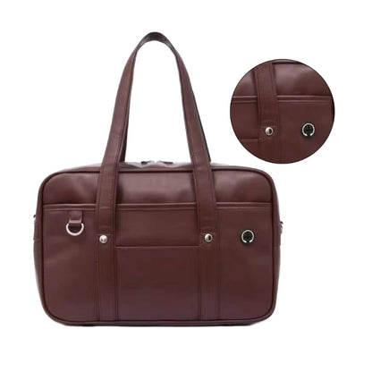 JK Uniform Inspired Handbag Lightweight Shoulder Bag for School and Library