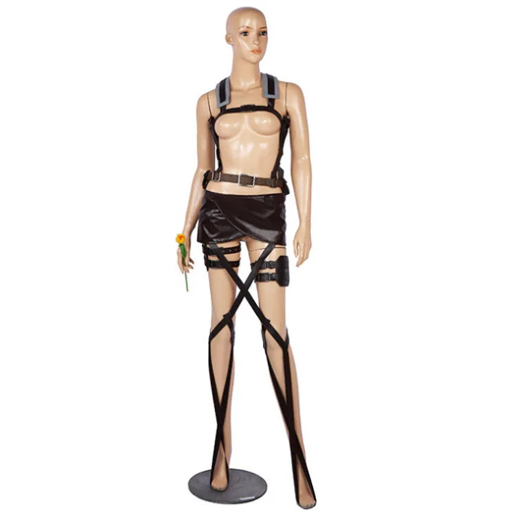 Jacket Pants Shingeki no Kyojin Cosplay Costumes Recon Corps Harness Belt Apron Skirt Scouting Legion Cape Cloak