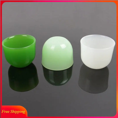 Jade Teacup Wine Glass Kung Fu Teacup Health Cup Water Cup Gift Cup Tea Set Tea Bowls  Chinese Style Porcelain