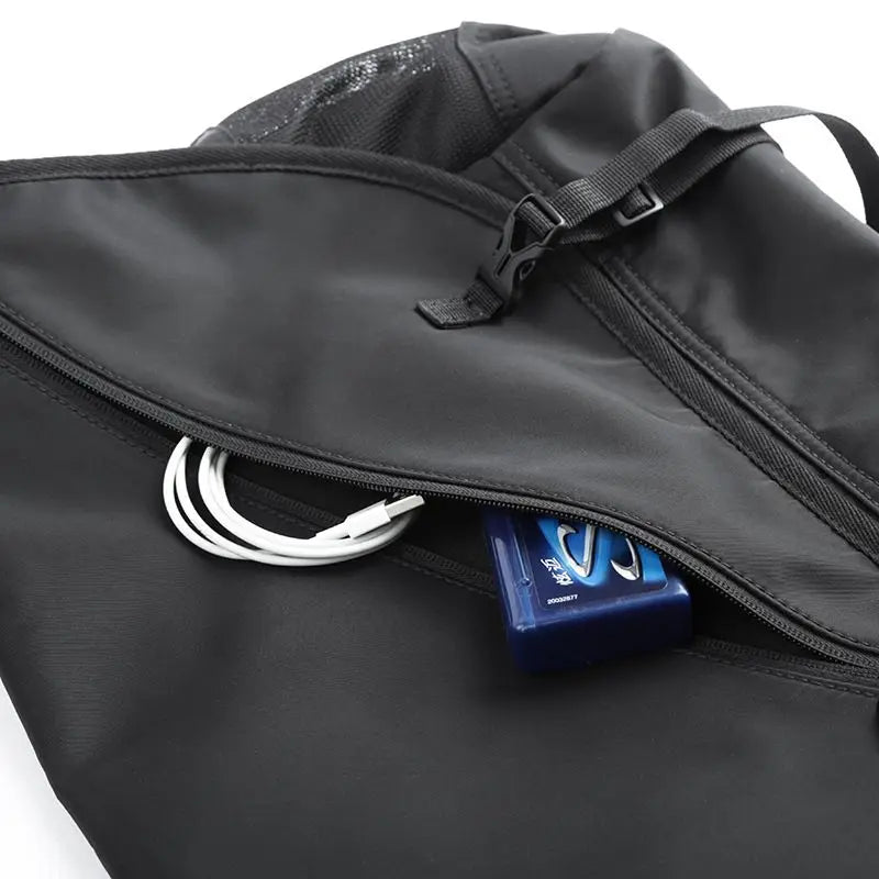 Japan Korean Style Men's Shoulder Crossbody Bag Waterproof Large Capacity Light weight Sport Casual Travel Messenger Sling Bag