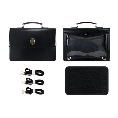 Japan Style Girls Lolita Gothic JK Backpacks Satchels HandBags Students School Transparent Layer Briefcases Shoulder Bags ItaBag