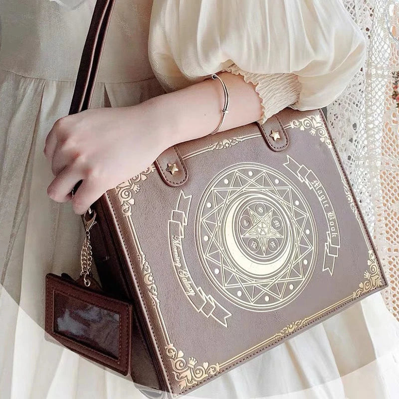 Japan Style High Quality Lolita Gothic Backpacks Girl Students School Magic Shoulder Bags Briefcase Bookbags