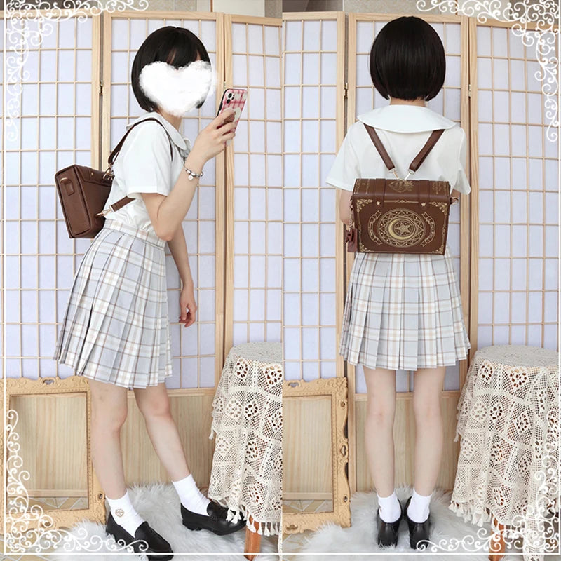 Japan Style High Quality Lolita Gothic Backpacks Girl Students School Magic Shoulder Bags Briefcase Bookbags