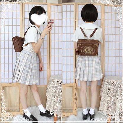 Japan Style High Quality Lolita Gothic Backpacks Girl Students School Magic Shoulder Bags Briefcase Bookbags