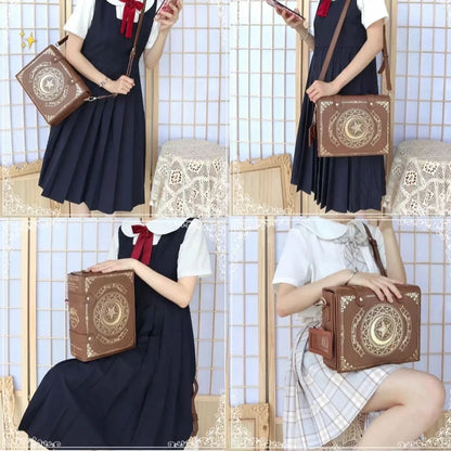 Japan Style High Quality Lolita Gothic Backpacks Girl Students School Magic Shoulder Bags Briefcase Bookbags