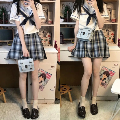 Japan Style Lolita Girls Shoulder Bags JK Handbags Square Bags