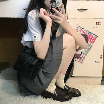 Japan Style Lolita Girls Shoulder Bags JK Handbags Square Bags