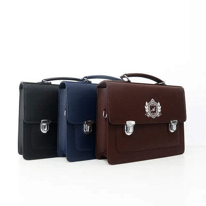 Japan Style Lolita JK Backpacks Women Girl Schoolbags Artificial Leather Messenger Bags Flap Pocket Briefcase Bookbags