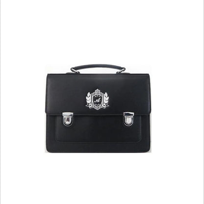 Japan Style Lolita JK Backpacks Women Girl Schoolbags Artificial Leather Messenger Bags Flap Pocket Briefcase Bookbags