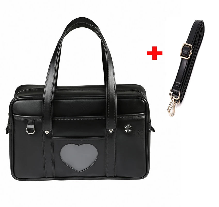 Japan Style Lolita JK Girls HandBags School PU Leather Shoulder Bags Bookbags Mochilas Japonesas