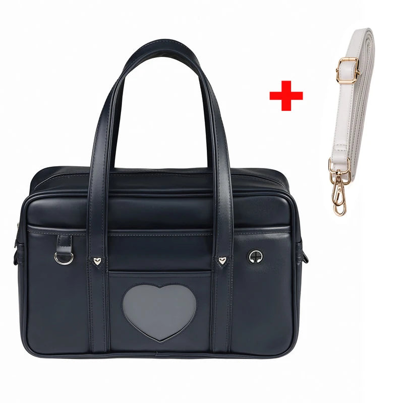 Japan Style Lolita JK Girls HandBags School PU Leather Shoulder Bags Bookbags Mochilas Japonesas