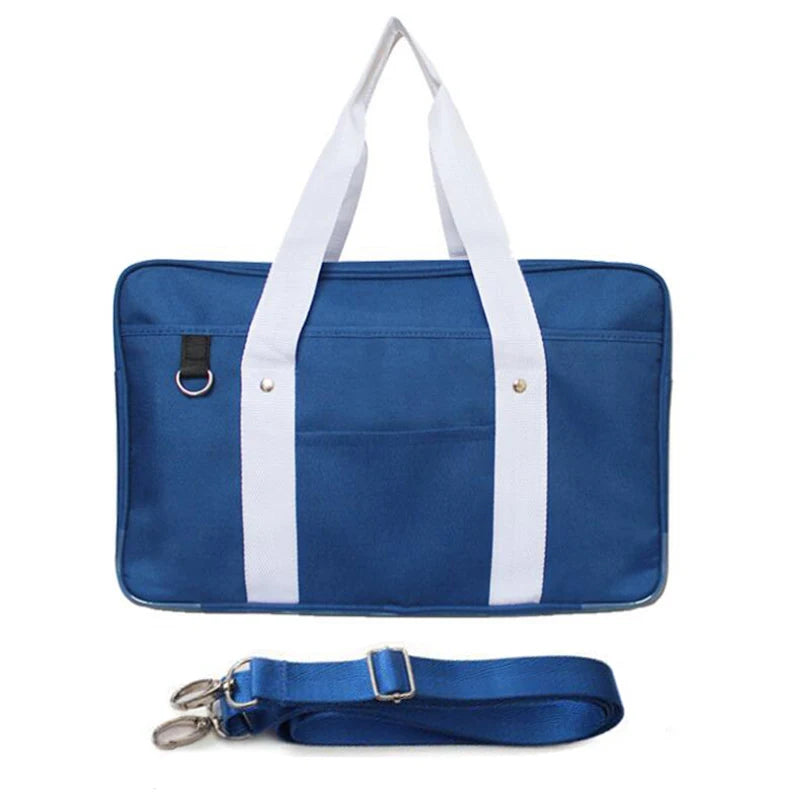 Japan Style School Student Bags Japanese Girl Lolita MessengerBags Strap Handbags JK Commuter PU Leather Bookbag Anime