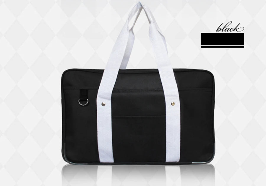 Japan Style School Student Bags Japanese Girl Lolita MessengerBags Strap Handbags JK Commuter PU Leather Bookbag Anime