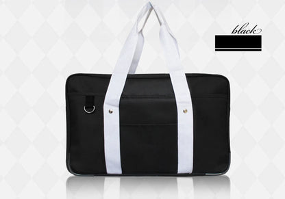 Japan Style School Student Bags Japanese Girl Lolita MessengerBags Strap Handbags JK Commuter PU Leather Bookbag Anime