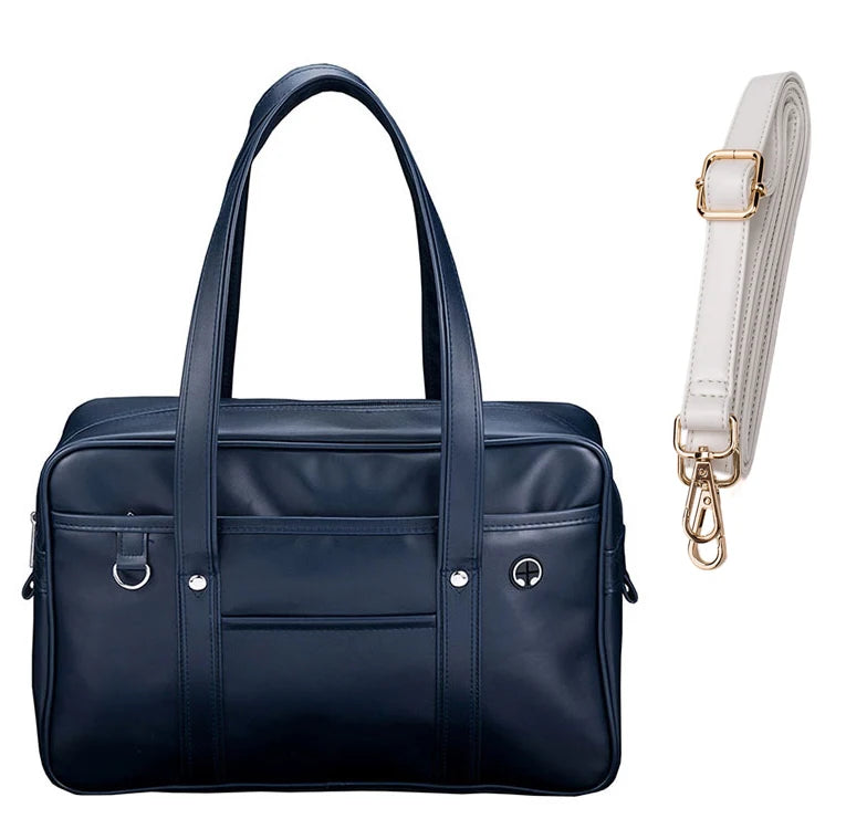 Japan Style School Student Bags Japanese Girl Lolita MessengerBags Strap Handbags JK Commuter PU Leather Bookbag Anime