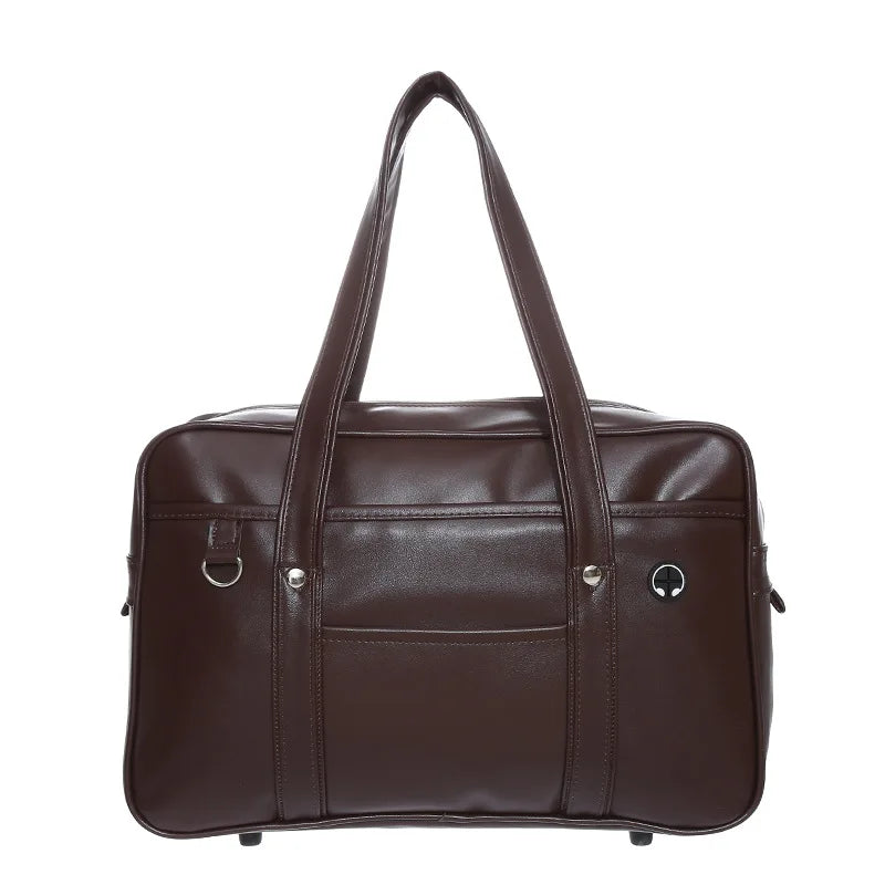 Japan Style School Student Bags Japanese Girl Lolita MessengerBags Strap Handbags JK Commuter PU Leather Bookbag Anime
