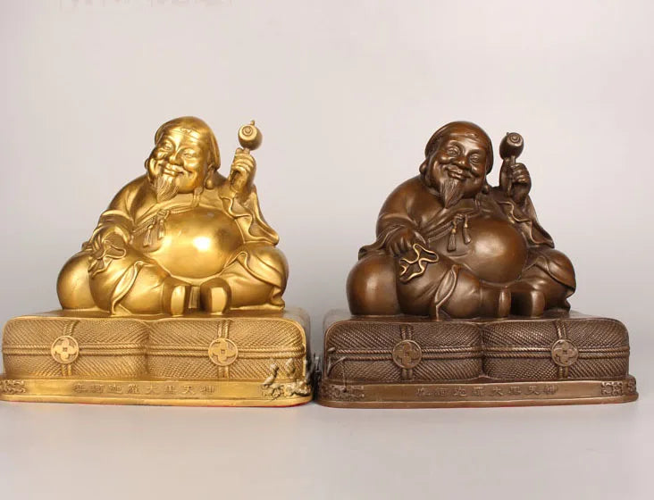 Japan home Porch lobby OFFICE efficacious Protection efficacious Mascot thriving business Mahakala Fortune God FENG SHUI art