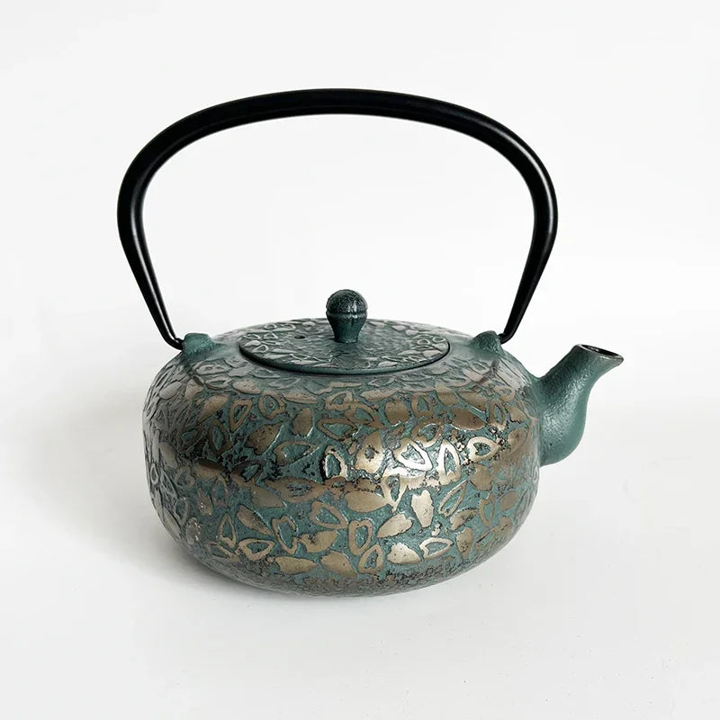 Japanese 800ml Unique Cast Iron Teapot With Strainer Tetera Tetsubin Tea Kettle Tea Maker For Boiling Water Decoration Ornament