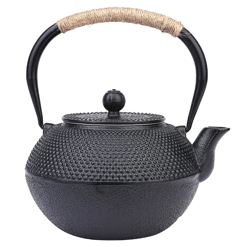 Japanese Cast Iron Tea Pot Induction Cooker Teapot with Stainless Steel Infuser tea Kettle Oolong tea Coffee Maker Pot
