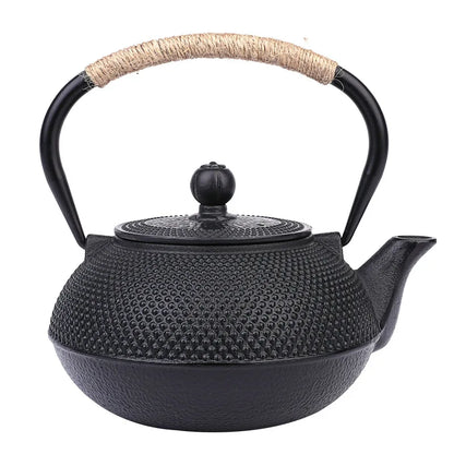 Japanese Cast Iron Tea Pot Induction Cooker Teapot with Stainless Steel Infuser tea Kettle Oolong tea Coffee Maker Pot