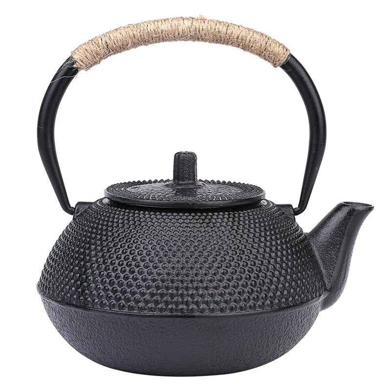 Japanese Cast Iron Tea Pot Induction Cooker Teapot with Stainless Steel Infuser tea Kettle Oolong tea Coffee Maker Pot