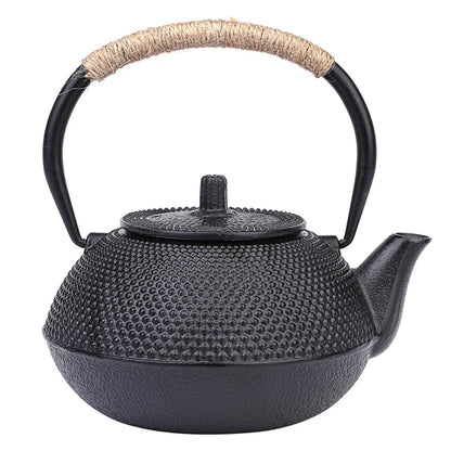 Japanese Cast Iron Tea Pot Induction Cooker Teapot with Stainless Steel Infuser tea Kettle Oolong tea Coffee Maker Pot