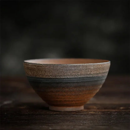 Japanese Ceramic Antique Dead Wood Side Handle Teapot Portable Kettle Handmade Tea Pot Retro Tea Cup Drinkware Kung Fu Tea Set