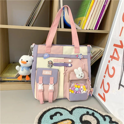 Japanese High School Girls Backpack School Bags for Teenage Girls Multi Pockets New Kawaii Backpack Women Bagpack Cute Mochila