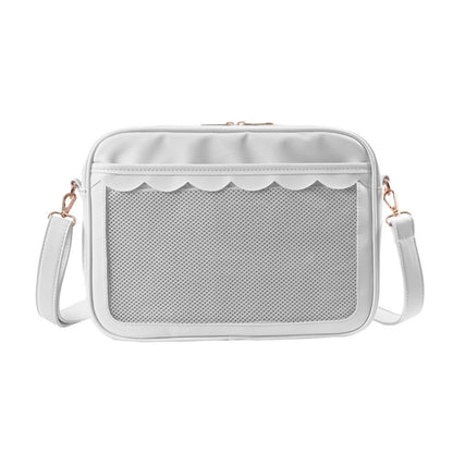 Japanese High School Girls JK Bag Women PU Handbags and Purses Transparent Itabag Women Crosssbody Bags