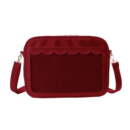 Japanese High School Girls JK Bag Women PU Handbags and Purses Transparent Itabag Women Crosssbody Bags