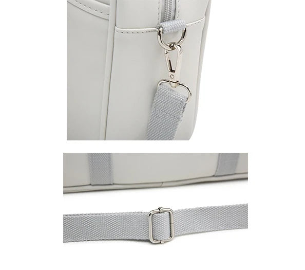 Japanese High School Student Handbags Girly Girl Messenger Bags Handbag JK PU Leather Shoulder Bags