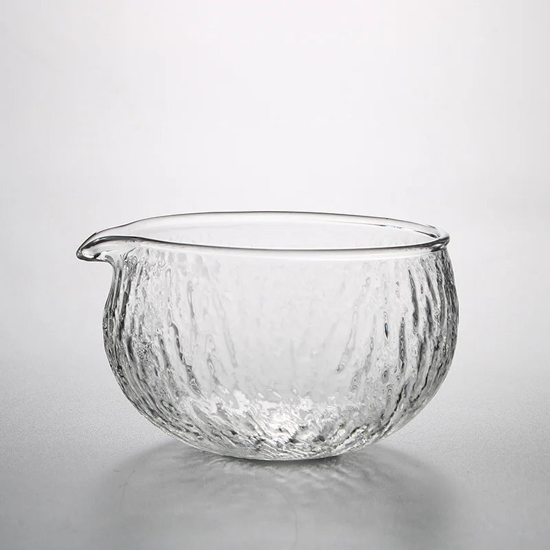 Japanese Matcha Bowl Hammer Pattern Glass Tea Bowl Ceramic Tea Set Accessories Song Dynasty Tea Ordering Tool Tea