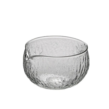 Japanese Matcha Bowl Hammer Pattern Glass Tea Bowl Ceramic Tea Set Accessories Song Dynasty Tea Ordering Tool Tea