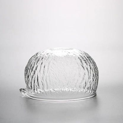 Japanese Matcha Bowl Hammer Pattern Glass Tea Bowl Ceramic Tea Set Accessories Song Dynasty Tea Ordering Tool Tea
