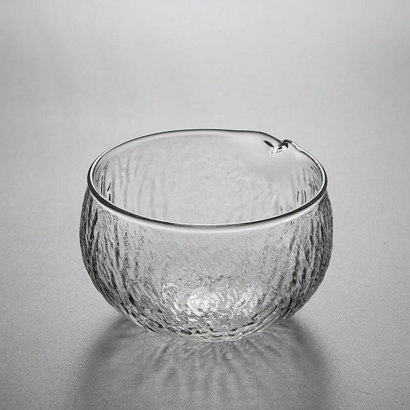 Japanese Matcha Bowl Hammer Pattern Glass Tea Bowl Ceramic Tea Set Accessories Song Dynasty Tea Ordering Tool Tea