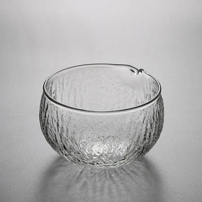 Japanese Matcha Bowl Hammer Pattern Glass Tea Bowl Ceramic Tea Set Accessories Song Dynasty Tea Ordering Tool Tea