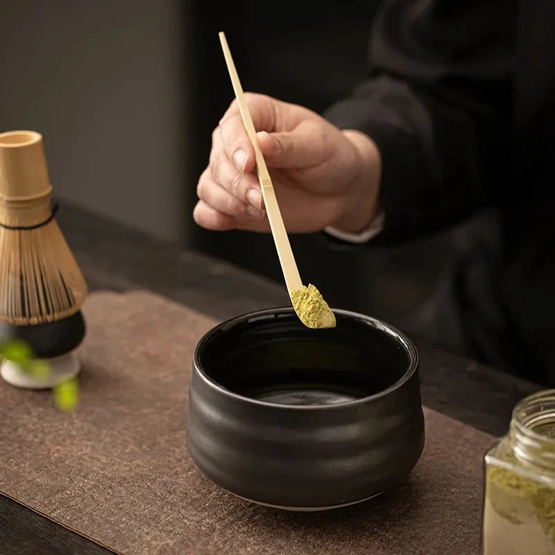 Japanese Matcha Tea Ceremony Tool Baiben Licha Tea Bowl Household Set Song Dynasty Tea Pointer Tea Set