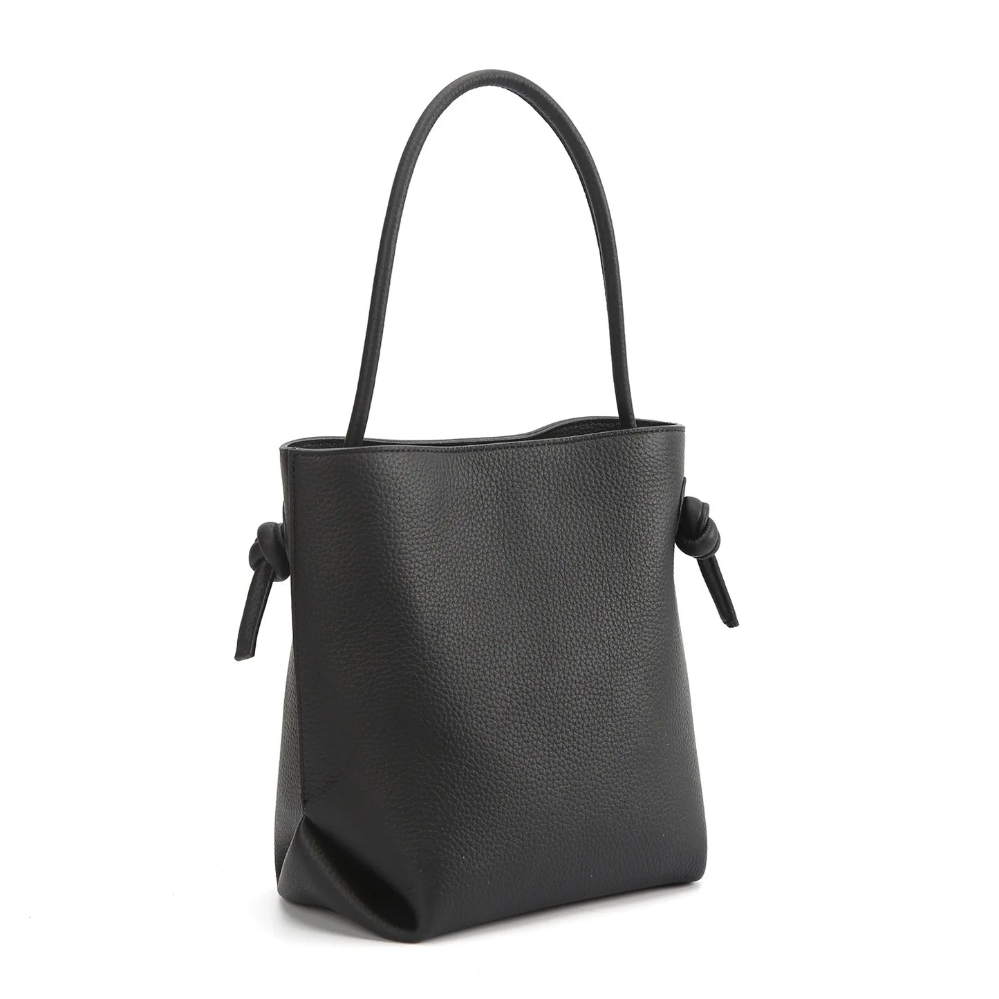 Japanese Minority Designer Hand-knotted Tote Bag Large Capacity Commuter Shoulder Bags Women Casual All-match Shopper Purses