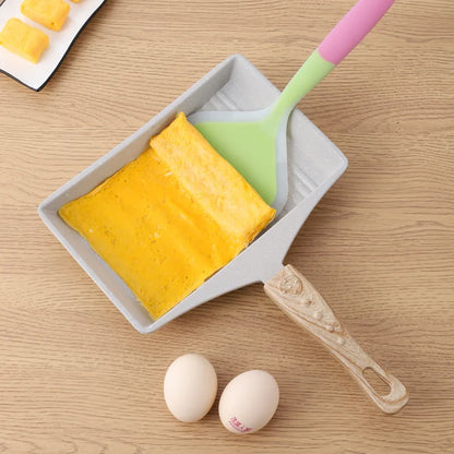 Japanese Omelette Egg Pan Nonstick Retangle Frying Pan with Anti Scalding Handle Pancake Maker Pot Kitchen Cookware