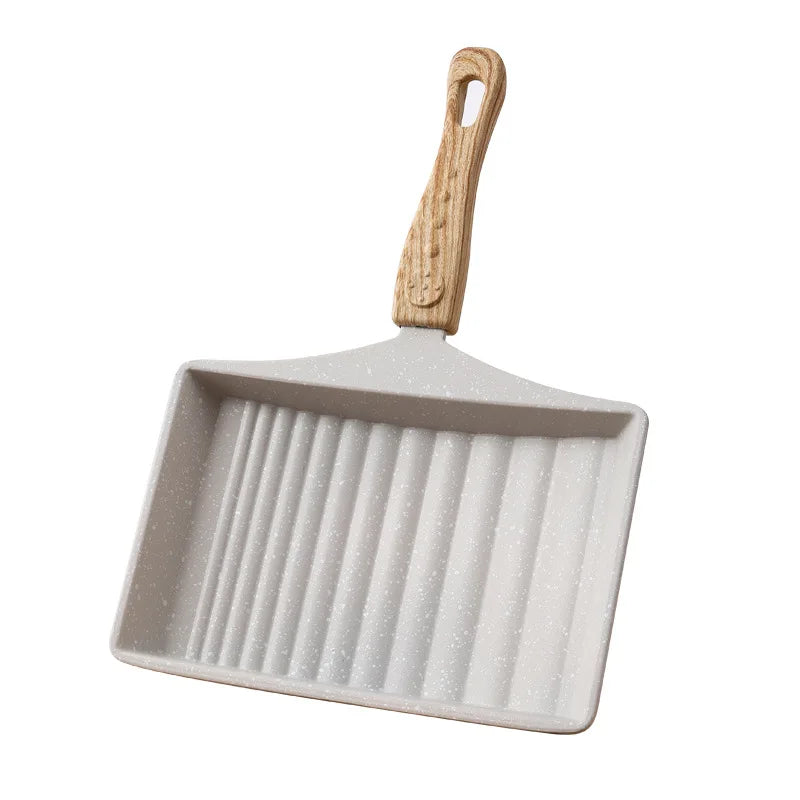 Japanese Omelette Egg Pan Nonstick Retangle Frying Pan with Anti Scalding Handle Pancake Maker Pot Kitchen Cookware