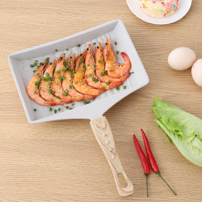 Japanese Omelette Egg Pan Nonstick Retangle Frying Pan with Anti Scalding Handle Pancake Maker Pot Kitchen Cookware