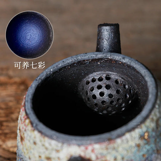 Japanese Rock Mine Pot Famous Gongfu Teapot Shipiao Teapot Tea Set